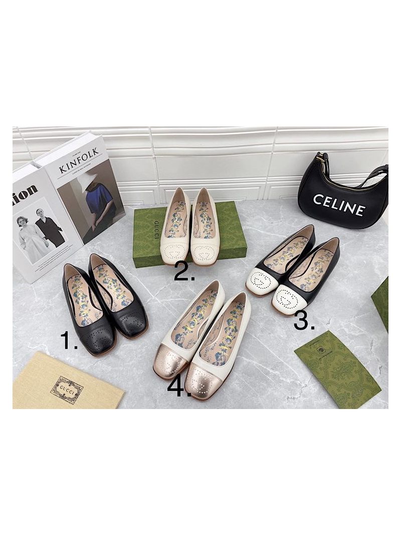 Gucci Women's Ballet Flat with Interlocking G