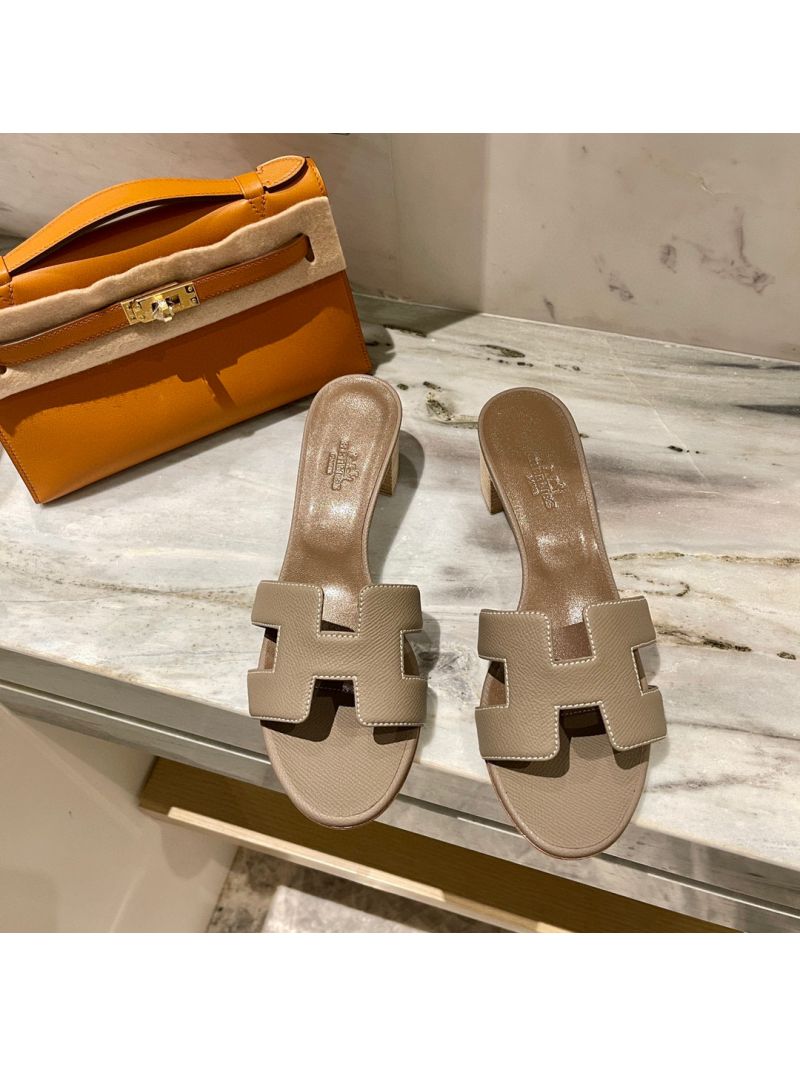 Hermes Oasis Sandals 5cm in Epsom Leather ref