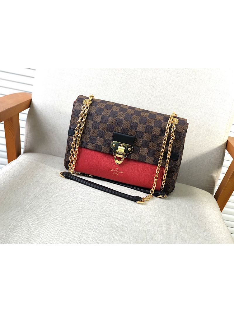 Louis Vuitton LV Vavin PM Chain Bag N40109 Cherry Red