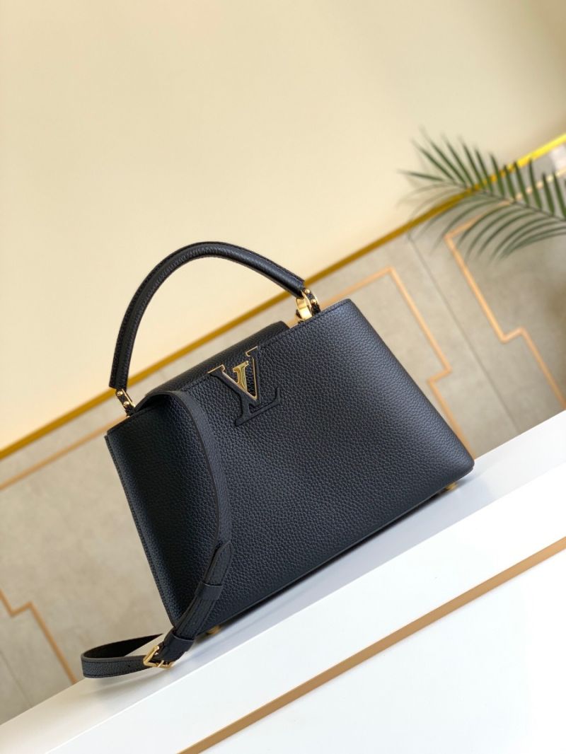 Louis Vuitton LV Capucines Black
