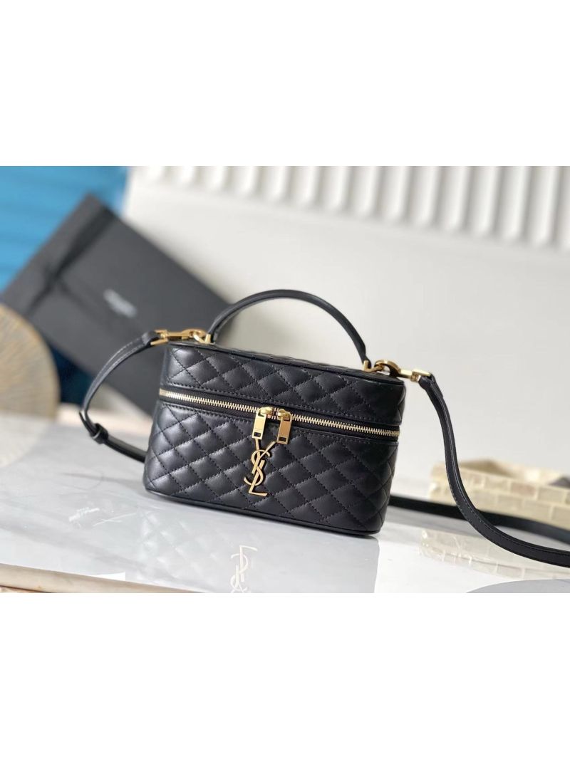 Saint Laurent YSL Gaby Vanity Bag In Lambskin 7667311