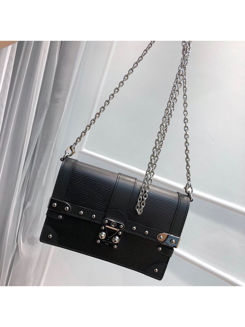 Louis Vuitton LV Trunk Chain Wallet M67508 Noir