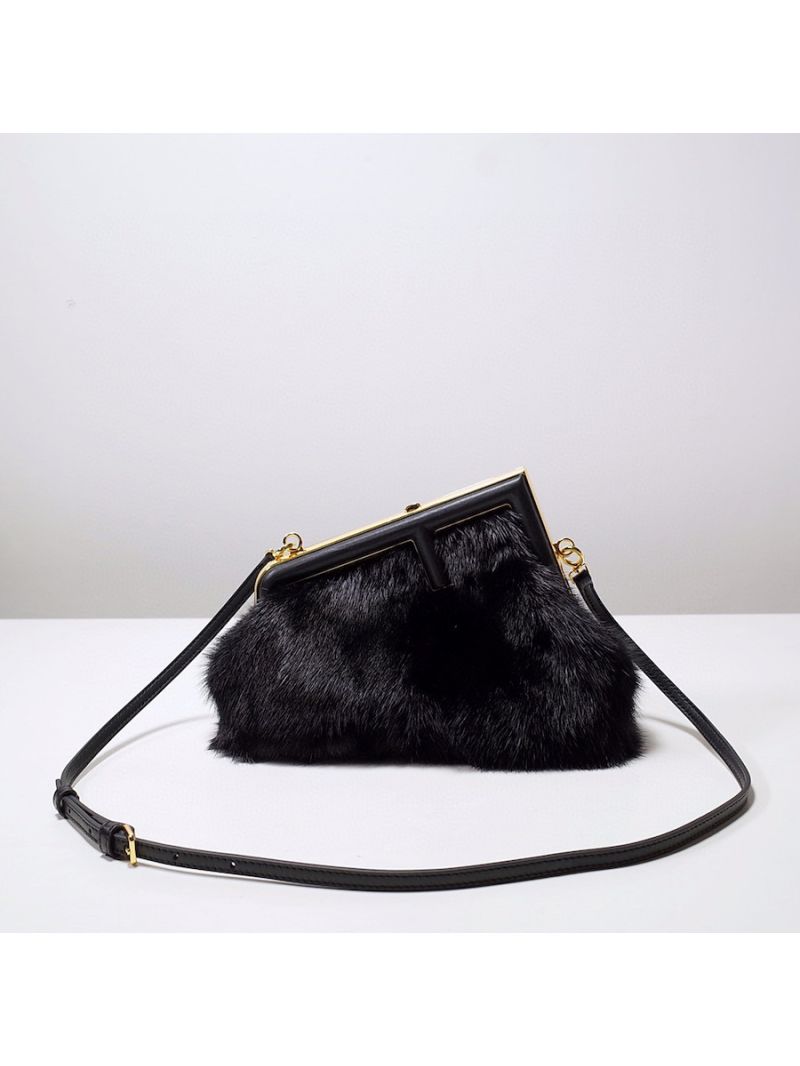 Fendi First Small Pink Mink Bag 8BP129