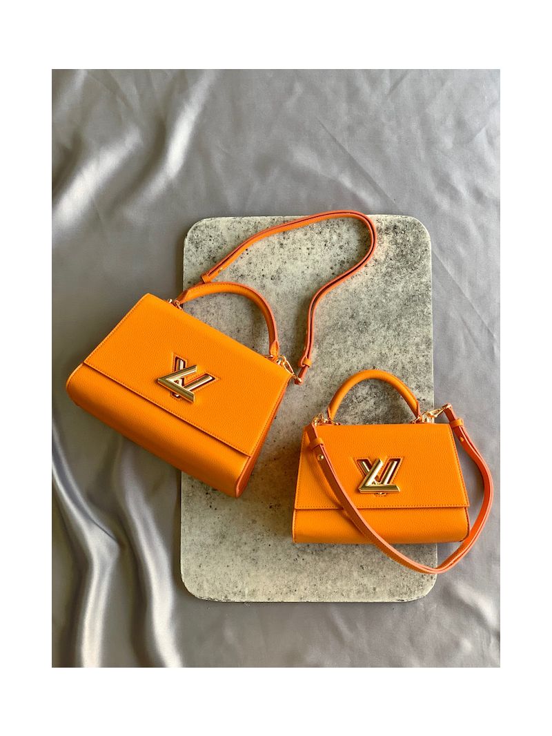 Louis Vuitton LV Twist One Handle MM M57090 Saffron