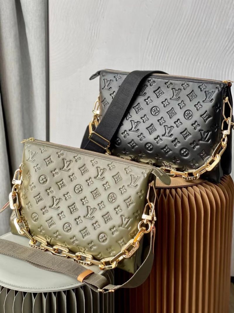 Louis Vuitton LV Coussin MM M57783 Khaki 