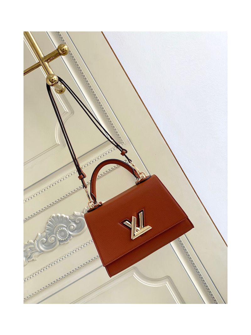 Louis Vuitton LV Twist One Handle PM M57093 Caramel
