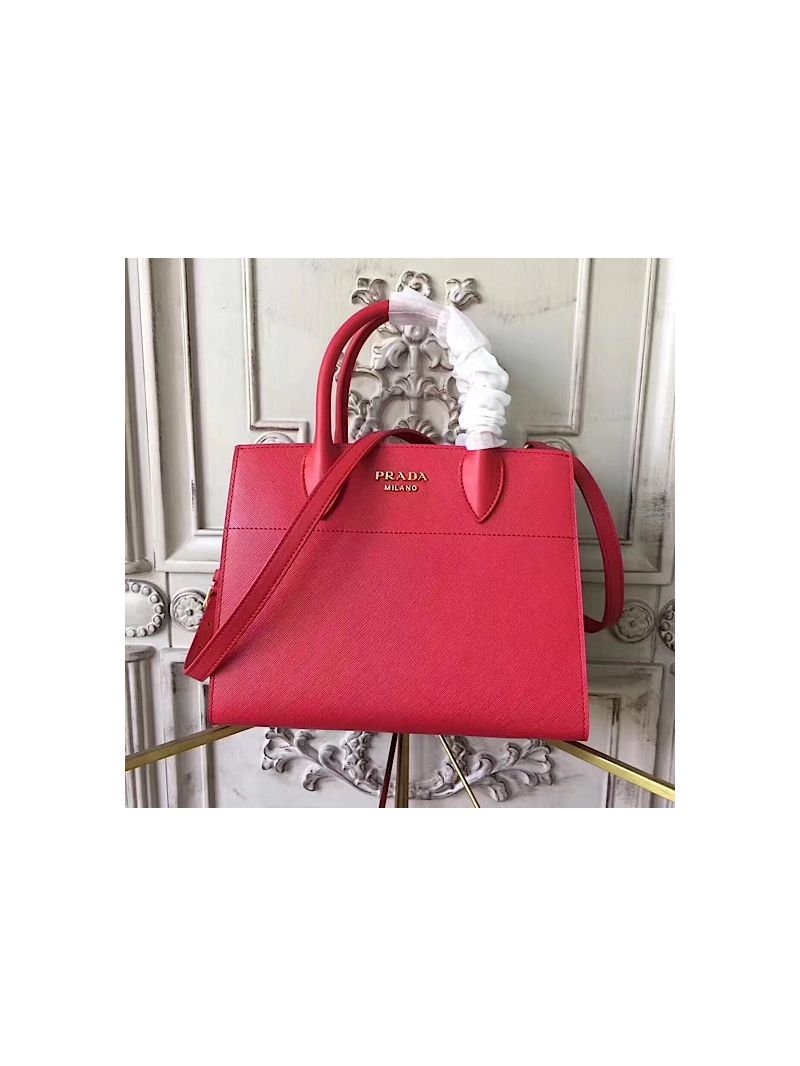 Prada Bibliothèque Bag Red