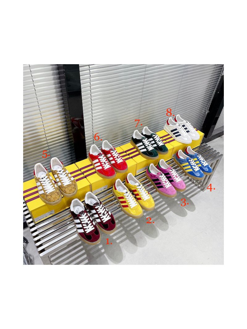 adidas x Gucci Men Female Gazelle sneaker 707847