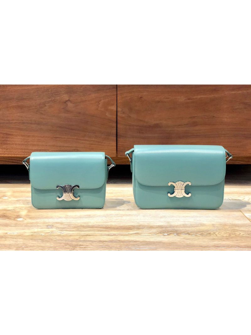 Celine Triomphe Bag Celadon