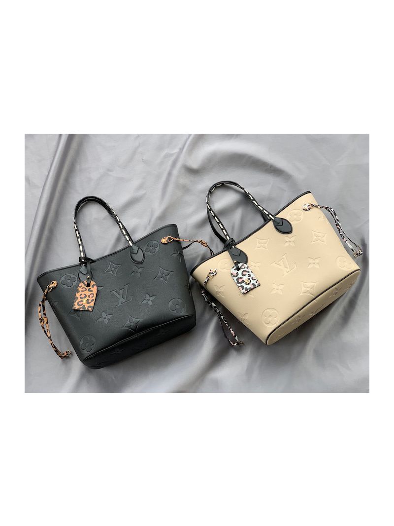 Louis Vuitton LV Neverfull MM M45856 Wild at Heart capsule Black