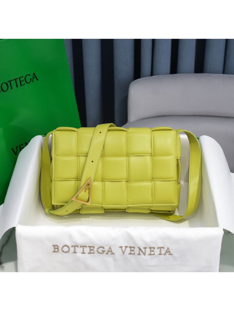 Bottega Veneta BV Padded Cassette Bag in Seagrass Lambskin 591970v