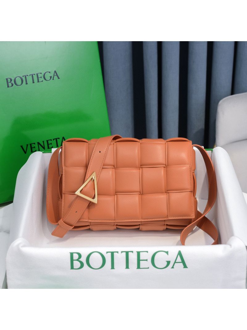 Bottega Veneta BV Padded Cassette Bag in Clay Lambskin 591970v