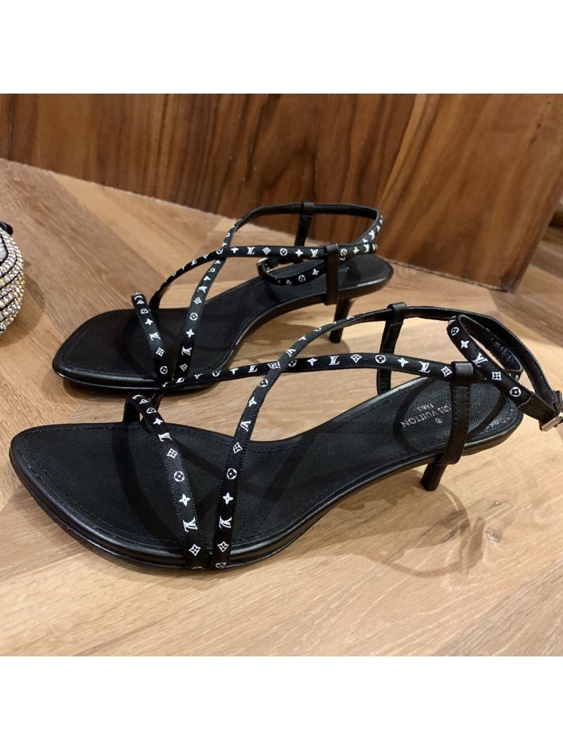 Louis Vuitton LV Citizen Sandal 1A7RYC Black