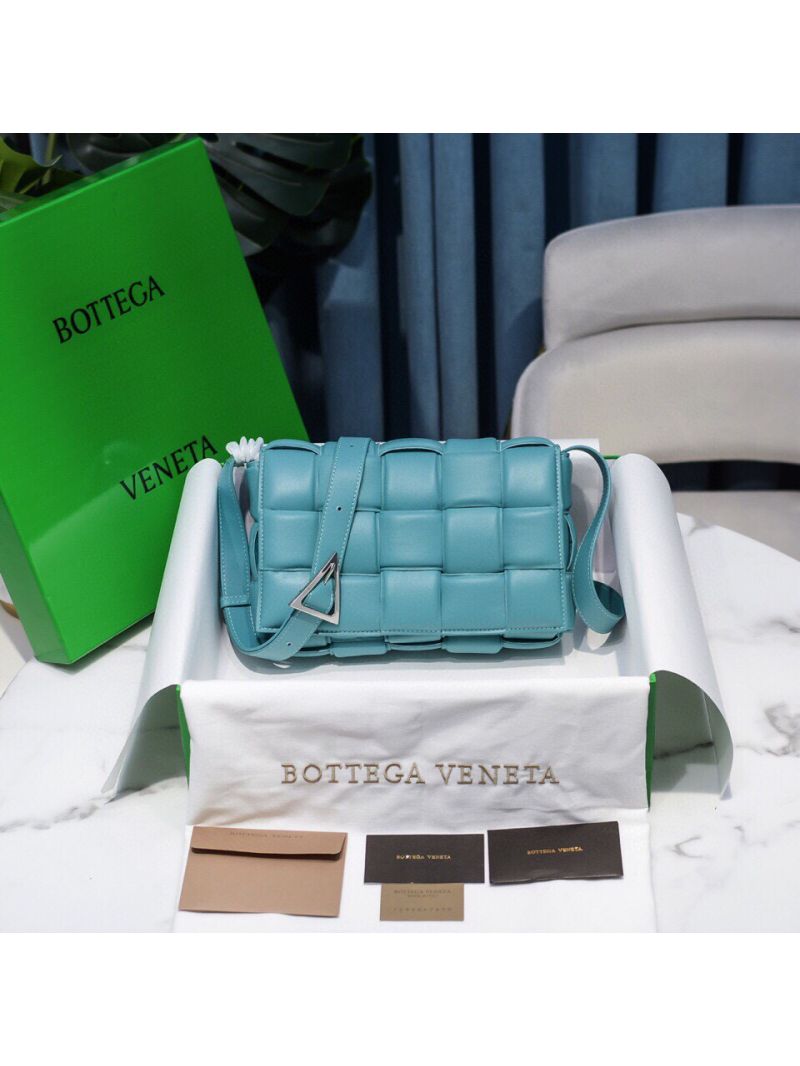 Bottega Veneta BV Padded Cassette Bag in Linoleum Lambskin 591970v