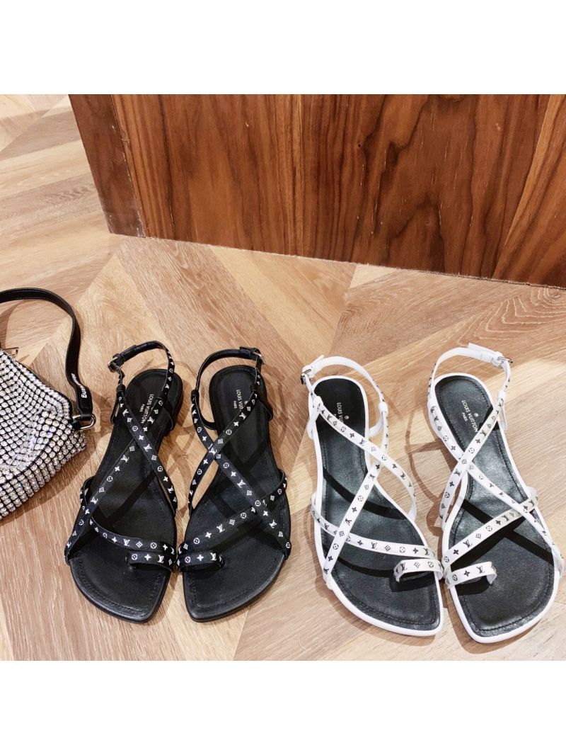 Louis Vuitton LV Citizen Sandal 1A7RZ6 Black