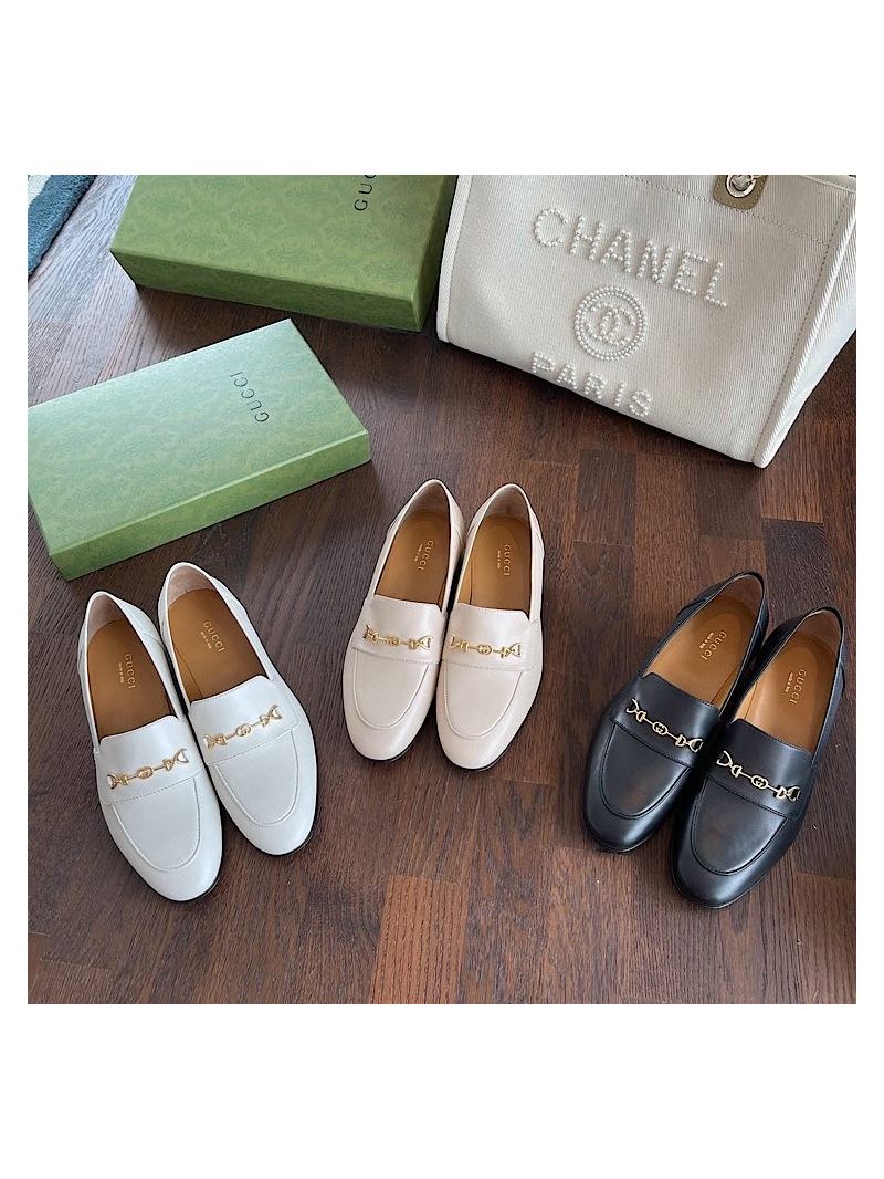 Gucci Women's Loafer With Interlocking G Horsebit 658268 Blush 