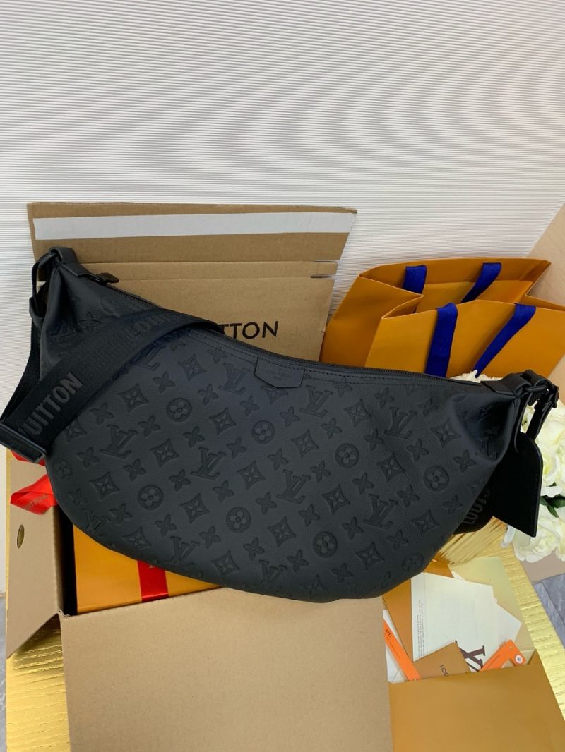 Louis Vuitton LV Hobo Hamac Bag Monogram Shadow leather M12850