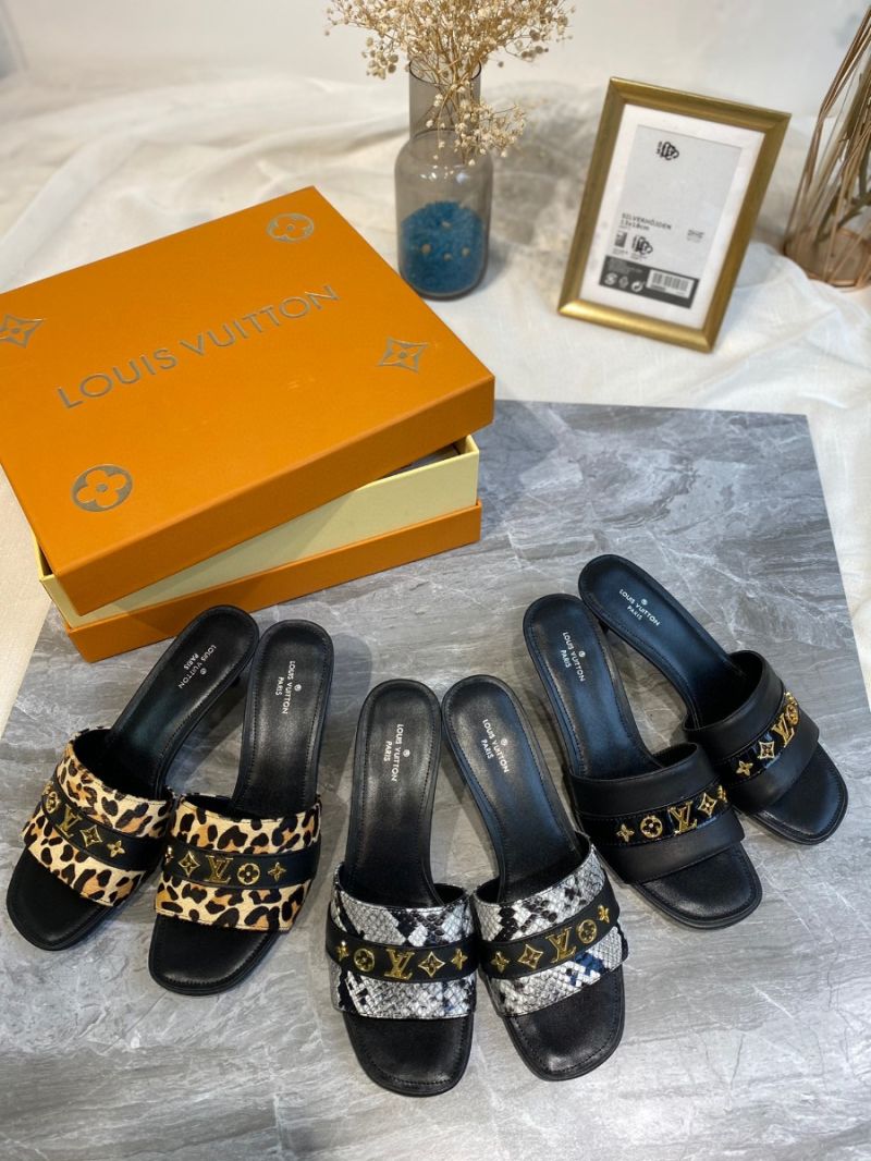 Louis Vuitton LV Revival Mule 1A8W1X Black