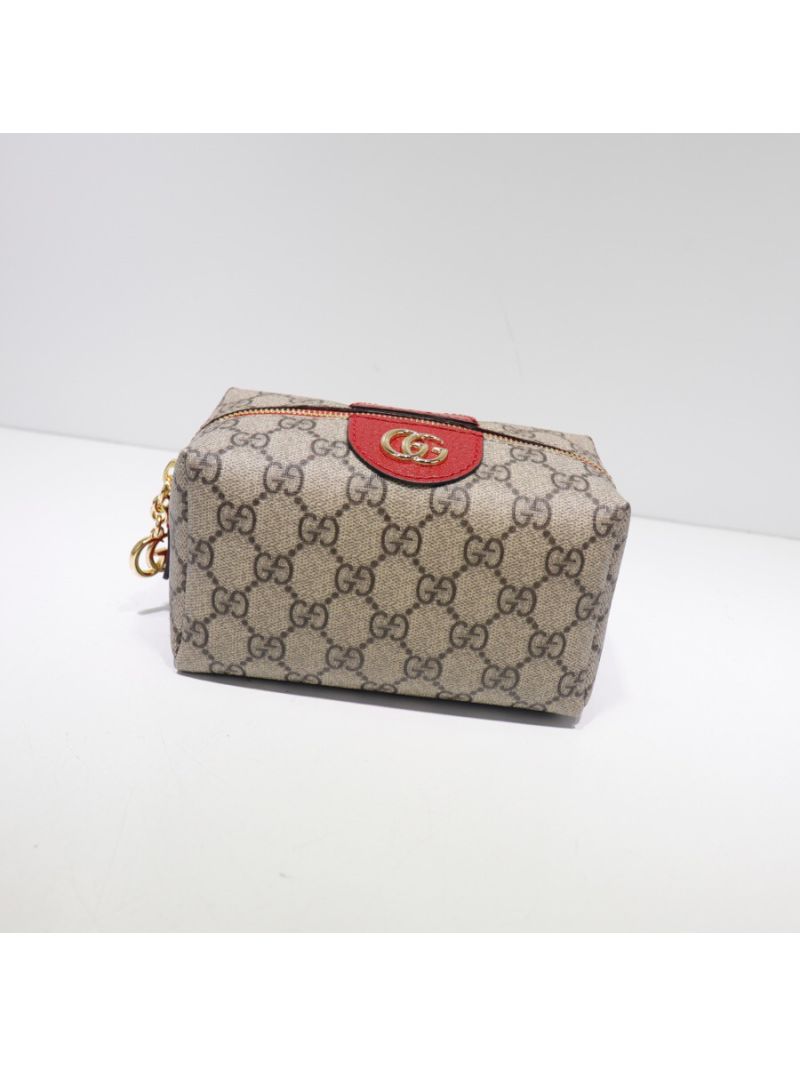 Gucci Ophidia GG Cosmetic Case 548393 Red
