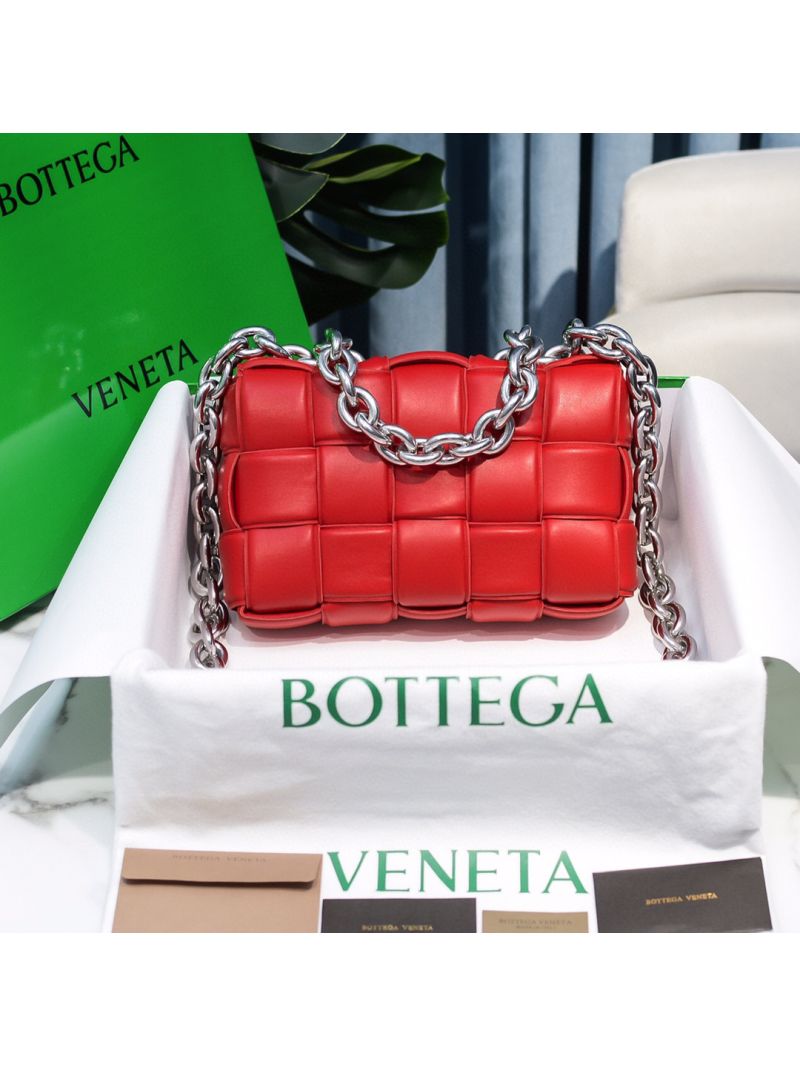  Bottega Veneta BV The Chain Cassette 631421 Red