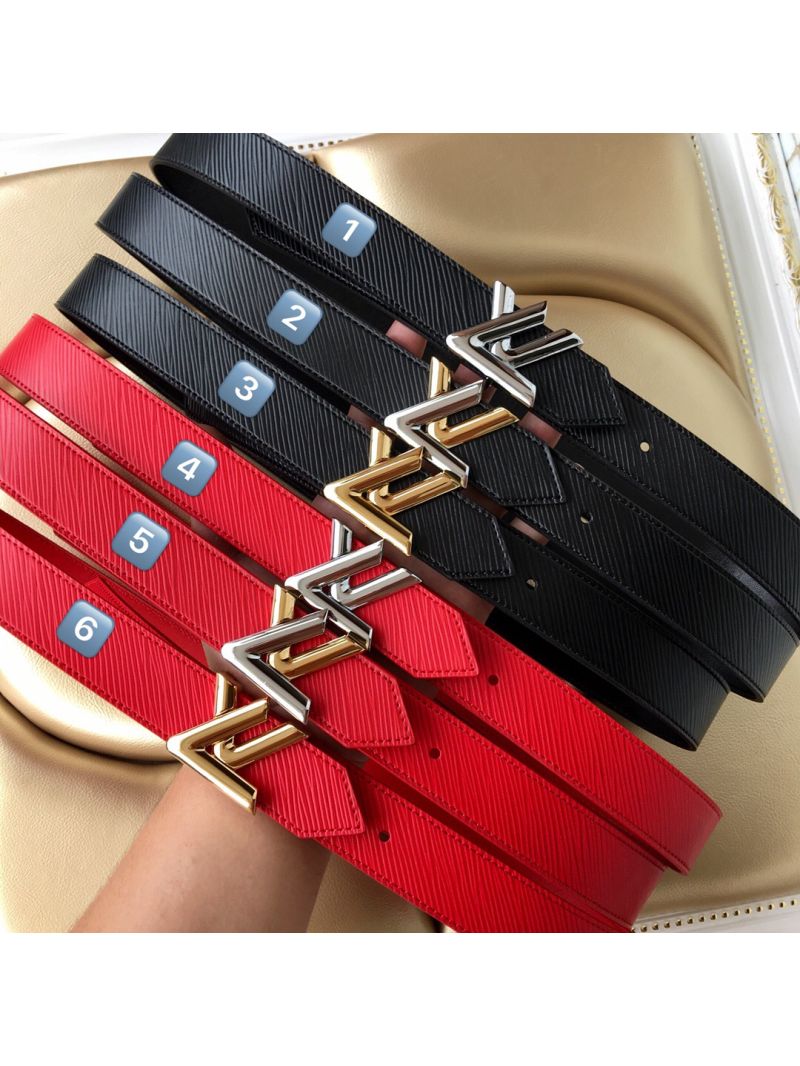 Louis Vuitton LV Twist Belt 30mm M9360U Black