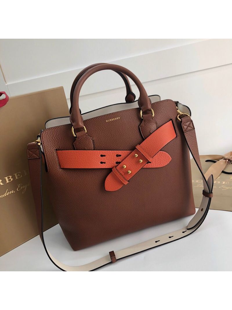 Burberry The Medium Leather Belt Bag 40767231 Tan