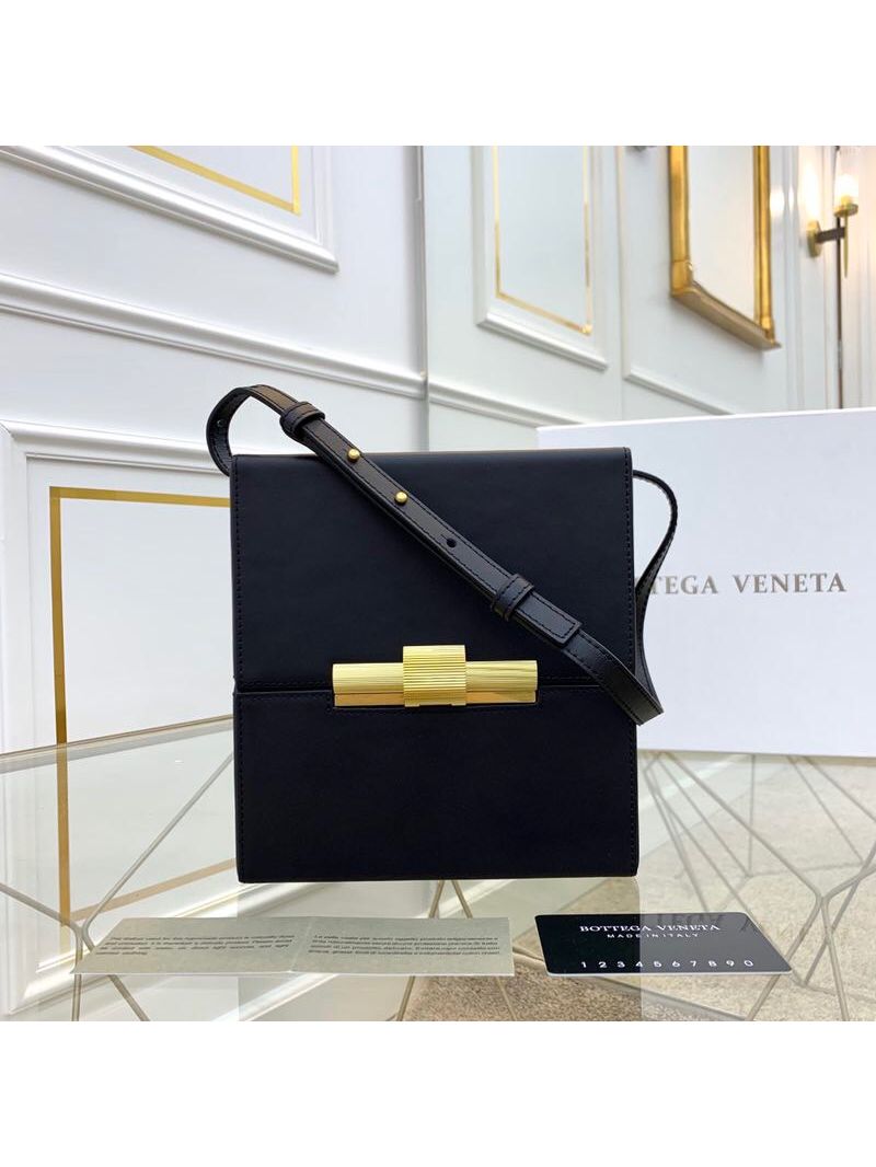 Bottega Veneta BV Daisey Bag In French Calf 577038 Black