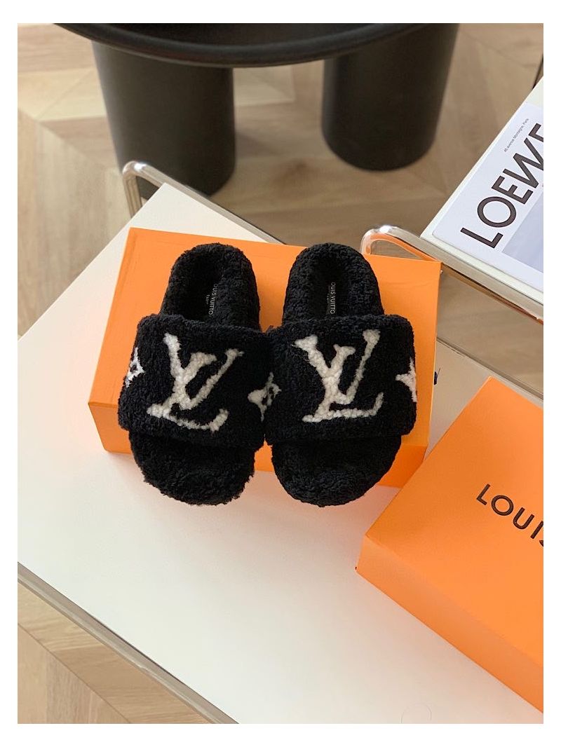 Louis Vuitton LV Paseo Flat Comfort Mule 1A8VGF Black