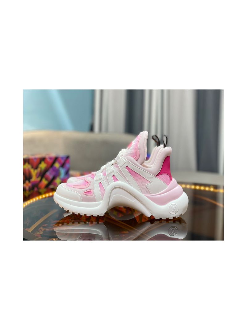 Louis Vuitton LV Archlight Sneaker 1A9RVH Pastel Gradient Light Pink