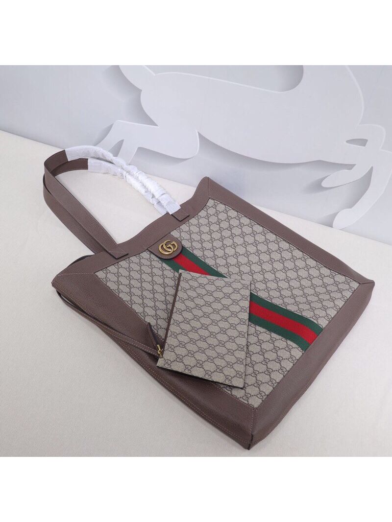 Gucci Ophidia soft GG Supreme large tote 519335