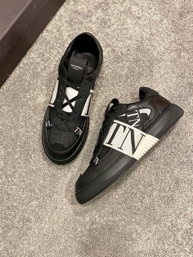 Valentino VL7N Sneaker In Banded Calfskin Leather VW2S0V66 C08