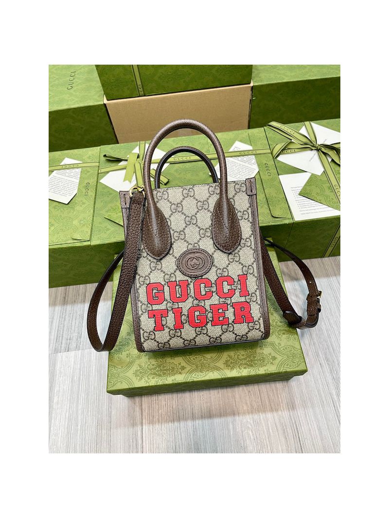 Gucci Tiger GG Mini Tote bag 671623