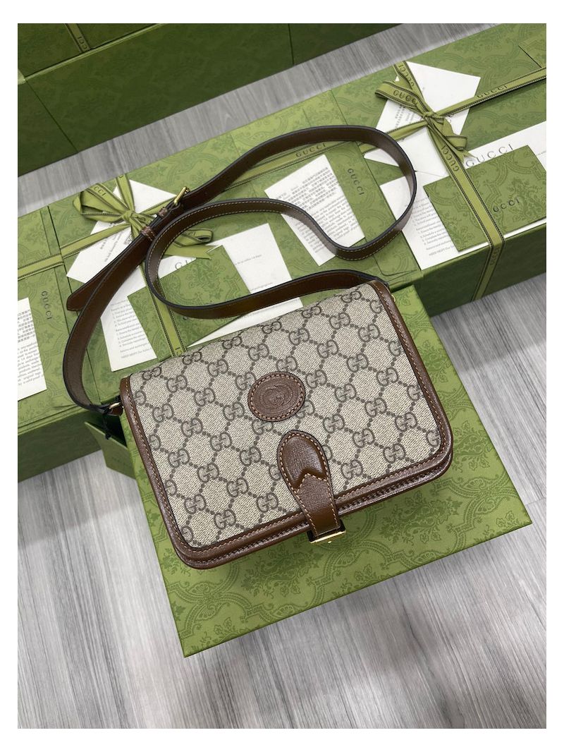Gucci Mini Shoulder Bag With Interlocking G 671620