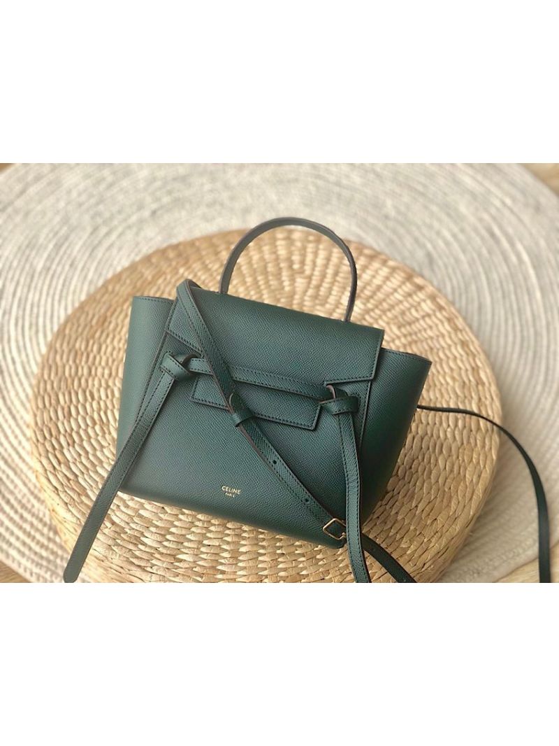 Celine Nano Belt Bag Amazone Grained Calfskin 185003