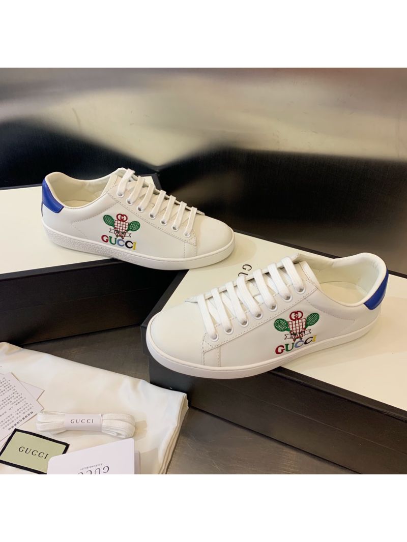 Gucci Men Women's Ace with Embroidered Sneaker 431942 H04