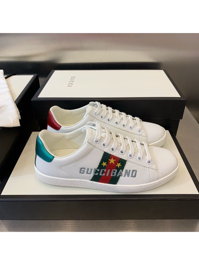 Gucci Men Women's Ace with Embroidered Sneaker 431942 H05