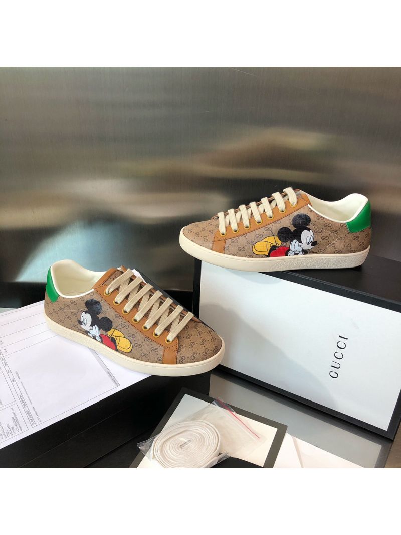 Gucci Men Women's GG Disney x Print Ace Sneaker 431942 H06