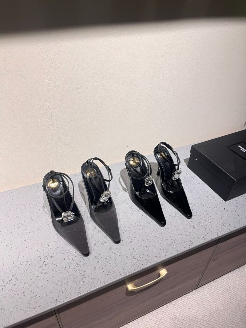 Saint Laurent YSL Harlow Pumps with Crystals 11cm 8092669