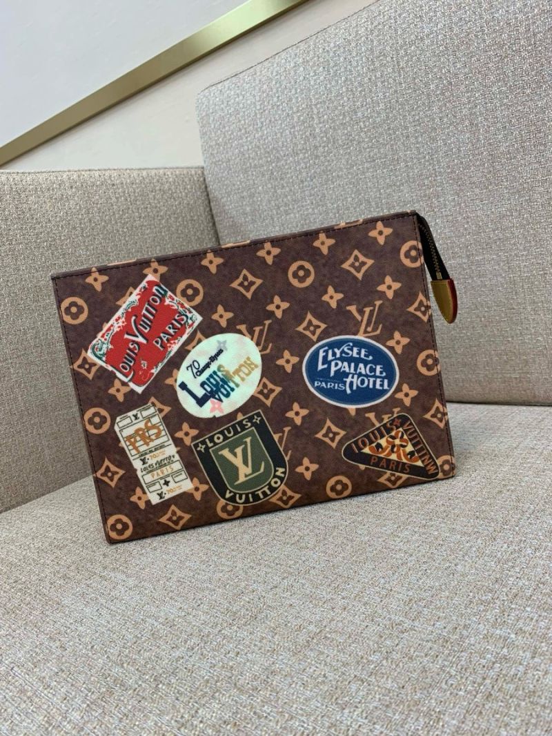 Louis Vuitton LV  Flight Mode Toilet Pouch M83487 Limited Edition