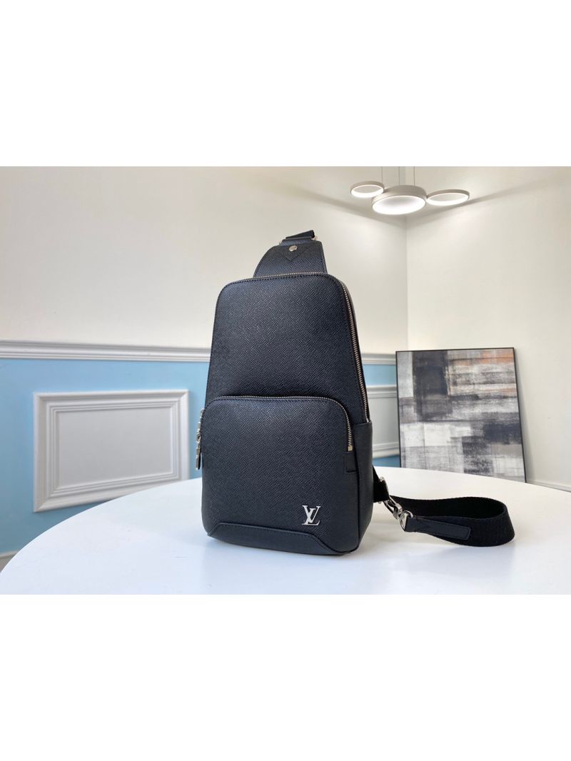 Louis Vuitton LV Avenue Sling Bag in Taiga Leather M30443