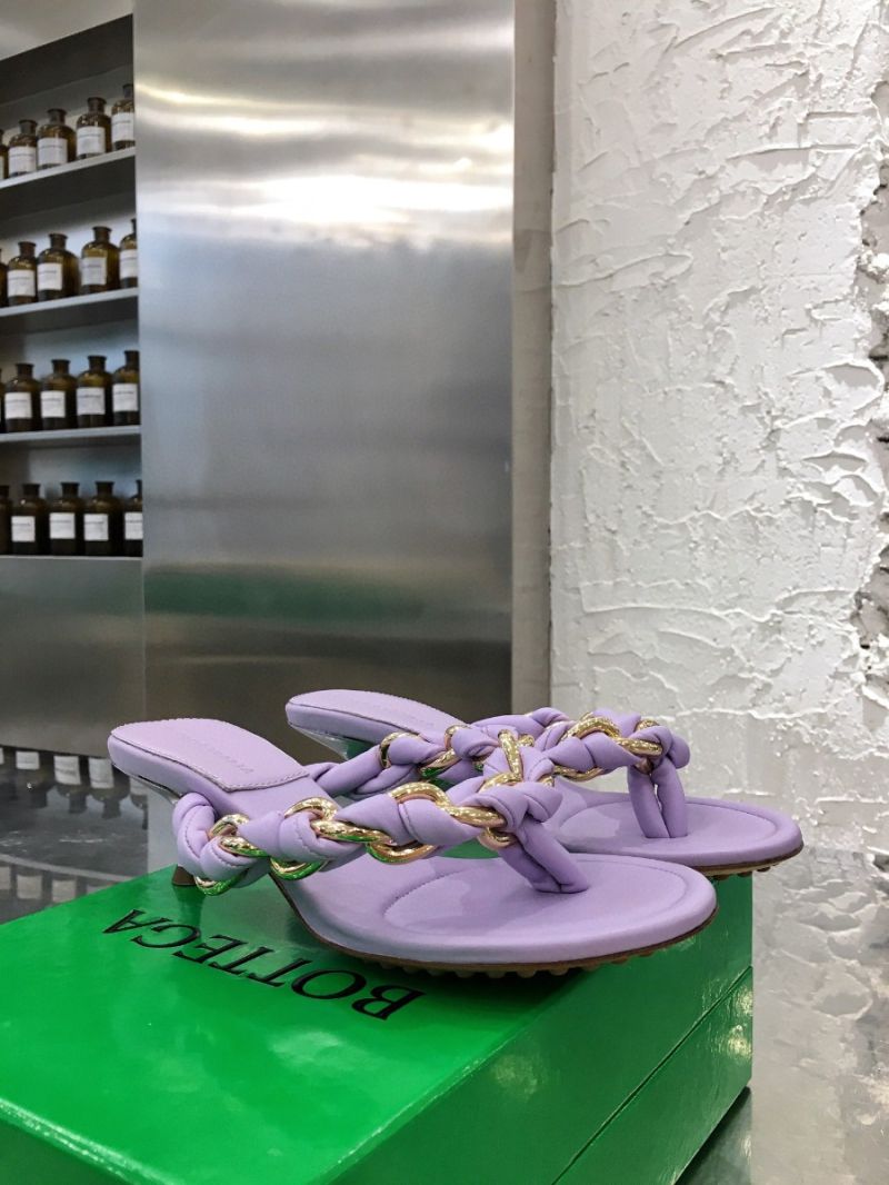 Bottega Veneta BV Dot Sandals 659002 Lavender