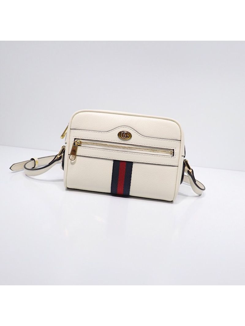 Gucci GG Ophidia Mini Bag 517350 White