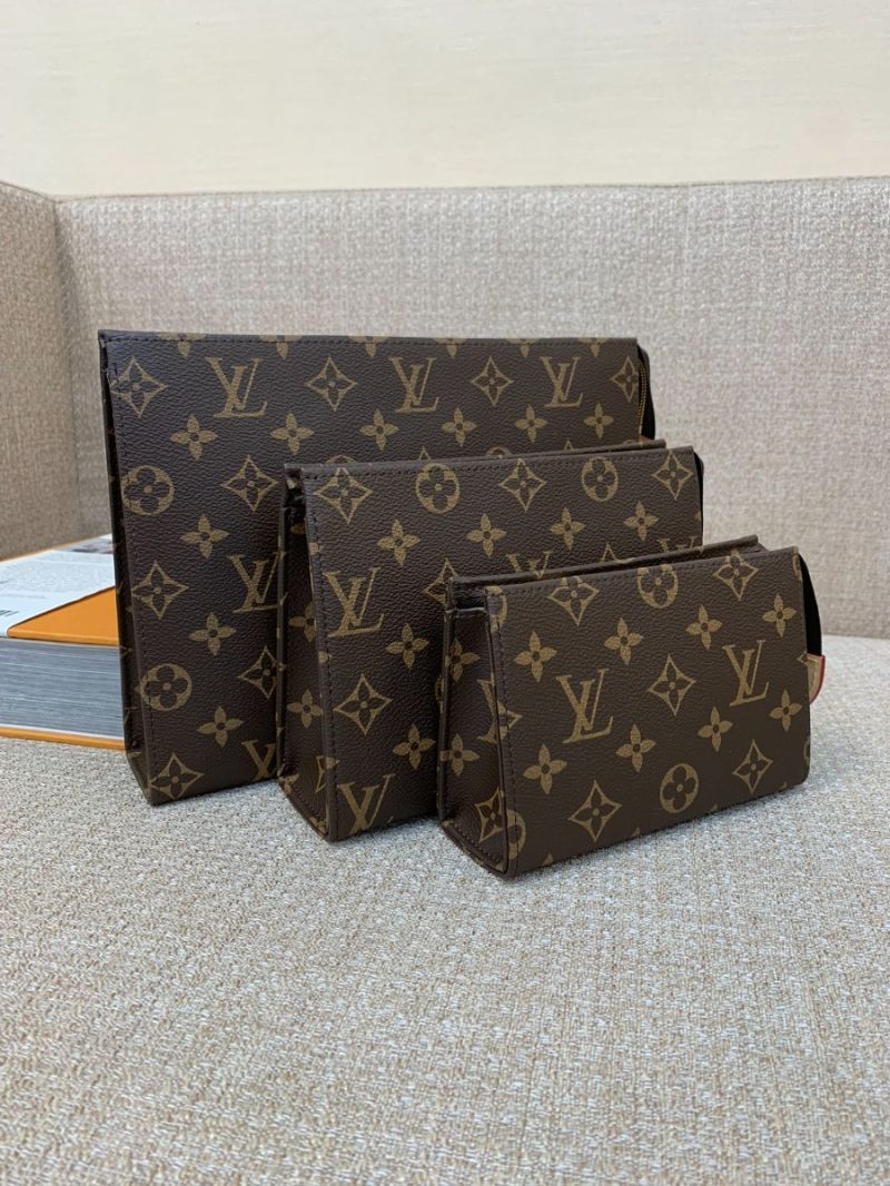 Louis Vuitton LV Trio Toilet Pouch M47195 Monogram 3 in 1