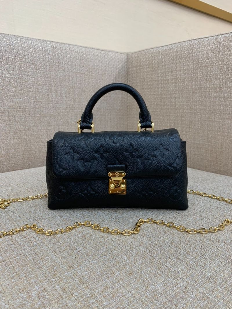 Louis Vuitton LV Nano Madeleine M12144 Monogram Empreinte leather BLack