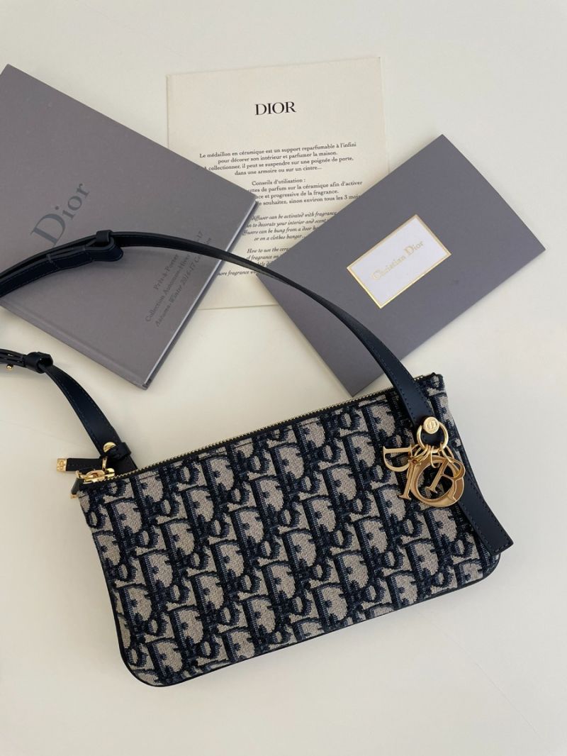 My Dior Duo Mini Bag Blue Dior Oblique Jacquard S6021U