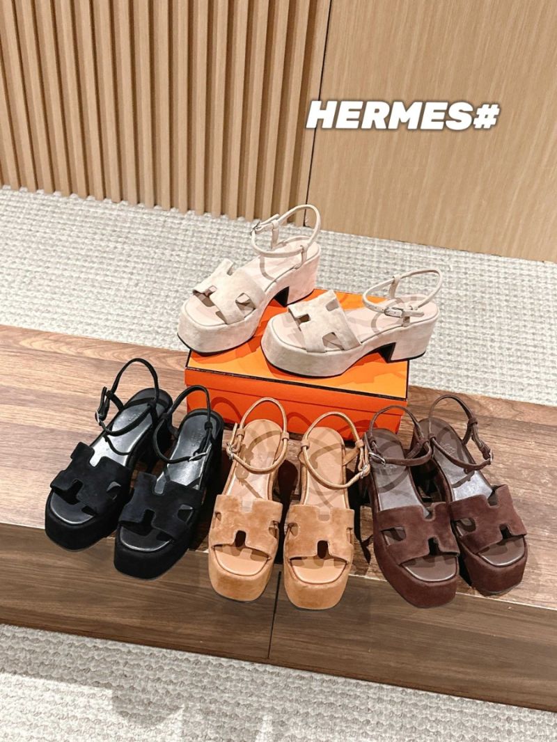 Hermes Jam 30 sandal Suede Calfskin H242124Z