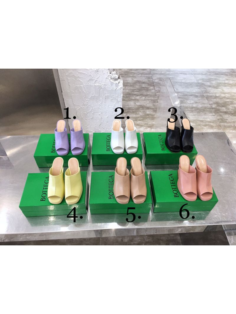 Bottega Veneta BV Stack Mule in Lambskin 660799 