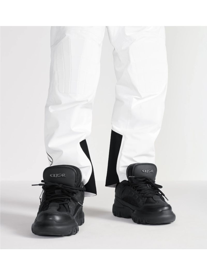 Men Females Dior And Lewis Hamilton Dior Snow Derby Shoe Black – Limited And Numbered Edition 3DE395