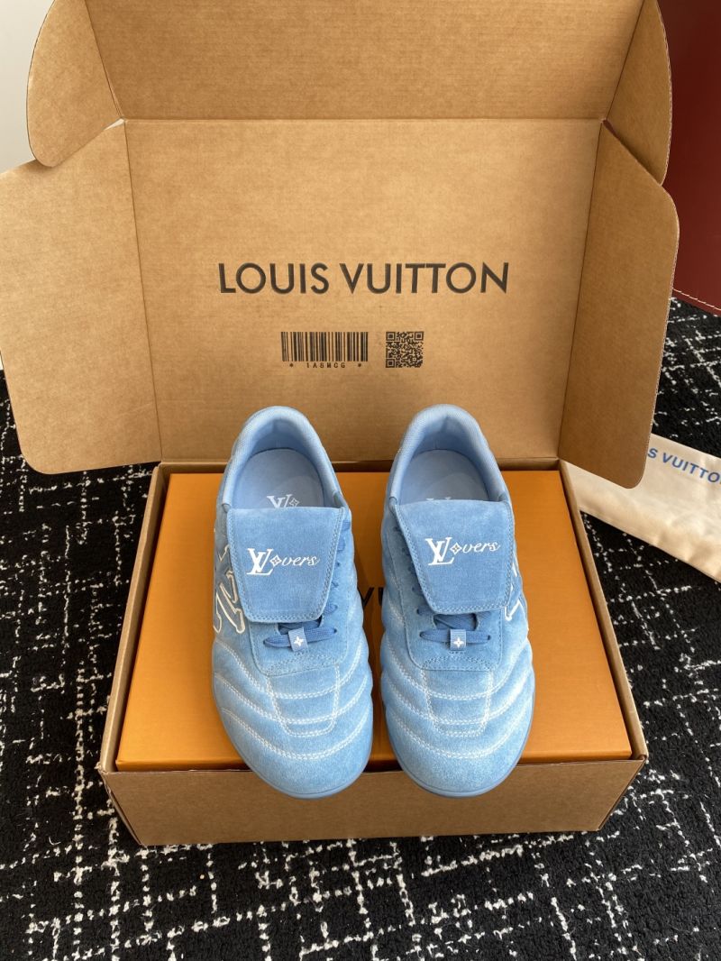 Louis Vuitton LV Footprint Soccer Suede Calf 1AHTYX Blue