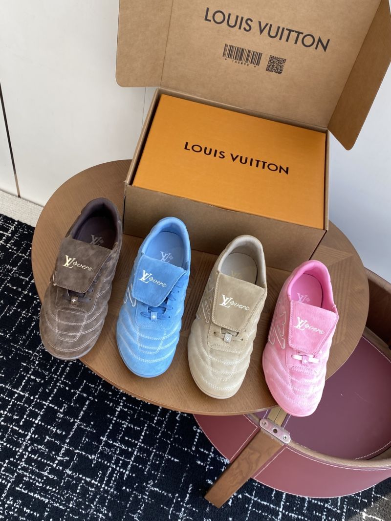 Louis Vuitton LV Footprint Soccer Suede Calf 1AHTYX Marron